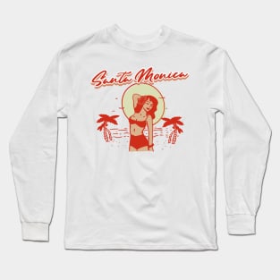 Santa Monica Summer Long Sleeve T-Shirt